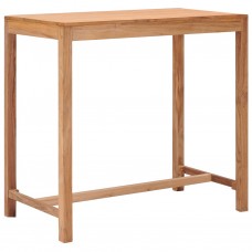 Dārza bāra galds, 110x60x105 cm, masīvs tīkkoks