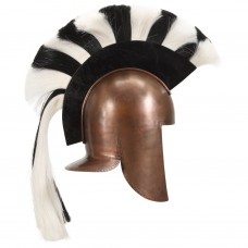Grieķu karotāju bruņucepure, replika, vara krāsas tērauds