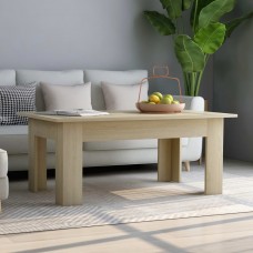 Kafijas galdiņš, 100x60x42 cm, ozolkoka krāsā, skaidu plāksne
