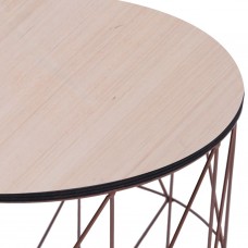 Kafijas galdiņš, ø 47 cm, vara krāsā