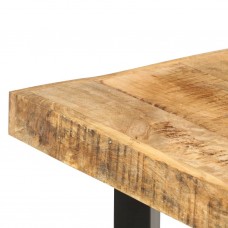 Bāra galds, 150x70x107 cm, neapstrādāts mango koks