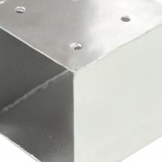 Stabu savienotāji, t forma, 4 gab., cinkots metāls, 101x101 mm