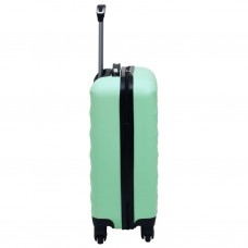Cieto koferu komplekts, 2 gab., abs, piparmētru zaļi