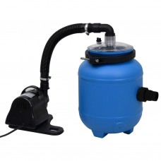 Baseina filtra sūknis, melns un zils, 4 m³/h
