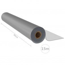 Galda aizsargseguma rullis, matēts, 0,9x15 m, 2 mm, pvc