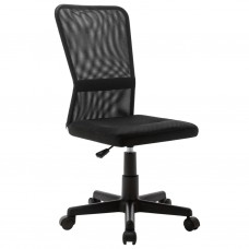 Biroja krēsls, 44x52x100 cm, melns, tīklveida audums