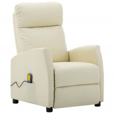 Masāžas krēsls, krēmkrāsas mākslīgā āda