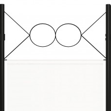 3-paneļu istabas aizslietnis, balts, 120x180 cm