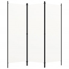 3-paneļu istabas aizslietnis, balts, 150x180 cm