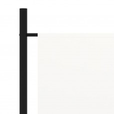 3-paneļu istabas aizslietnis, balts, 260x180 cm, audums