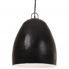 Griestu lampa, industriāls dizains, melna, 25 w, 42 cm, e27