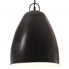 Griestu lampa, industriāls dizains, melna, 25 w, 32 cm, e27