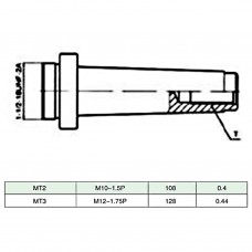 15-daļīgs virpošanas instrumentu komplekts, 50 mm, mt3-f1-12