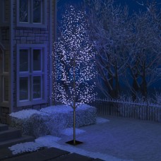 Ziemassvētku koks, 1200 led, zila gaisma, ķirsis, 400 cm