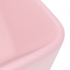 Izlietne, 41x30x12 cm, matēta rozā keramika