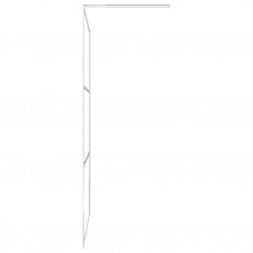 Dušas siena, caurspīdīgs esg stikls, 90x195 cm