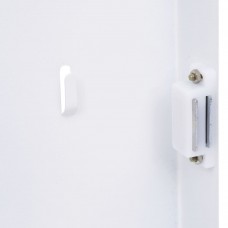 Atslēgu skapītis ar magnētisku tāfeli, balts, 35x35x5,5 cm