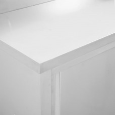 Darba galdi ar bīdāmām durvīm, 2 gb., 200x50x(95-97)cm, tērauds