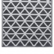 Āra paklājs, 120x180 cm, melns pp