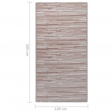 Āra paklājs, 120x180 cm, brūns pp