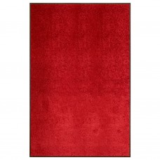 Durvju paklājs, mazgājams, sarkans, 120x180 cm