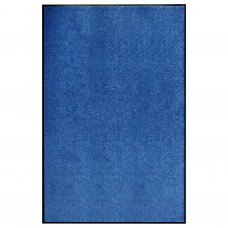 Durvju paklājs, mazgājams, zils, 120x180 cm