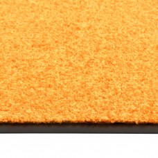 Durvju paklājs, mazgājams, oranžs, 60x180 cm