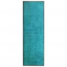 Durvju paklājs, mazgājams, ciānkrāsā, 60x180 cm