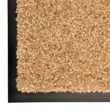 Durvju paklājs, mazgājams, krēmkrāsā, 60x90 cm