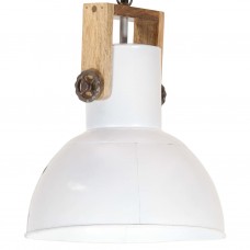 Griestu lampa, industriāls dizains, balta, 25 w, 32 cm, e27