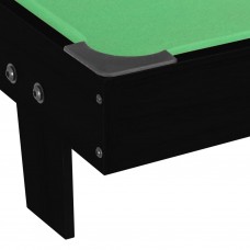 Mini biljarda galds, 92x52x19 cm, melns ar zaļu