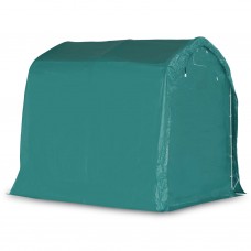 Garāžas telts, pvc, 2,4x2,4 m, zaļa