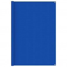Telts paklājs, 200x400 cm, zils, hdpe