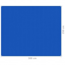 Telts paklājs, 250x300 cm, zils