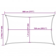 Saulessargs, 160 g/m², bēšs, 5x8 m, hdpe