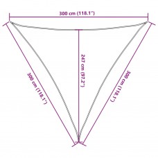 Saulessargs, 160 g/m², bēšs, 3x3x3 m, hdpe