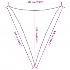 Saulessargs, 160 g/m², bēšs, 5x6x6 m, hdpe