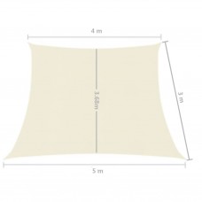 Saulessargs, 160 g/m², krēmkrāsas, 4/5x3 m, hdpe