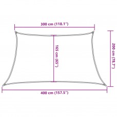 Saulessargs, 160 g/m², balts, 3/4x2 m, hdpe