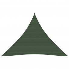 Saulessargs, 160 g/m², tumši zaļš, 3,6x3,6x3,6 m, hdpe