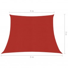 Saulessargs, 160 g/m², sarkans, 4/5x3 m, hdpe