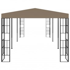 Dārza nojume, 6x3 m, pelēkbrūna