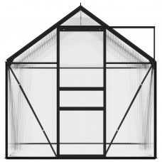 Siltumnīca, antracītpelēks alumīnijs, 2,47 m²