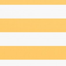Balkona aizslietnis, 120x600 cm, balts un dzeltens audums