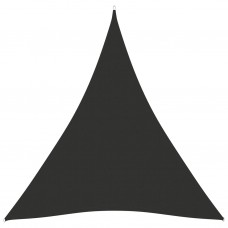 Saulessargs, 5x6x6 m, trijstūra forma, antracītpelēks audums