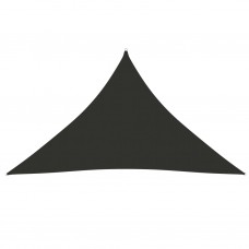 Saulessargs, 5x5x6 m, trijstūra forma, antracītpelēks audums