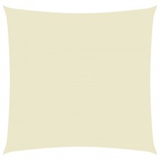 Saulessargs, 6x6 m, kvadrāta forma, krēmkrāsas oksforda audums
