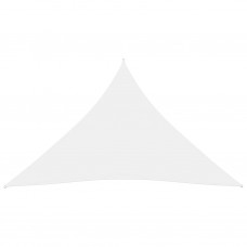 Saulessargs, 4x4x4 m, trijstūra forma, balts oksforda audums