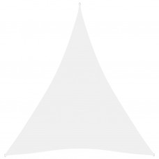 Saulessargs, 5x6x6 m, trijstūra forma, balts oksforda audums