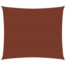 Saulessargs, taisnstūra, 3x4 m, sarkanbrūns oksforda audums